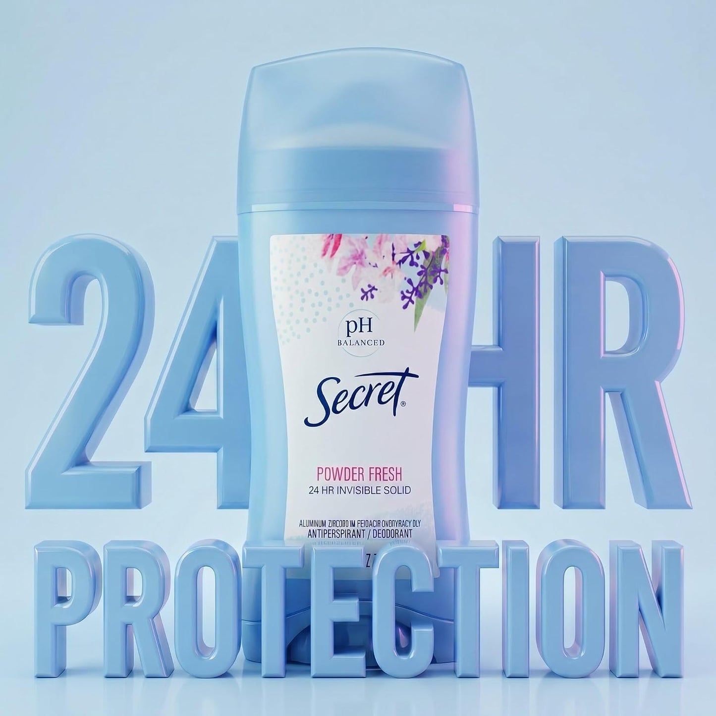 Secret Anti-Perspirant Deodorant Invisible Solid Powder Fresh Twin Pack 5.20 oz