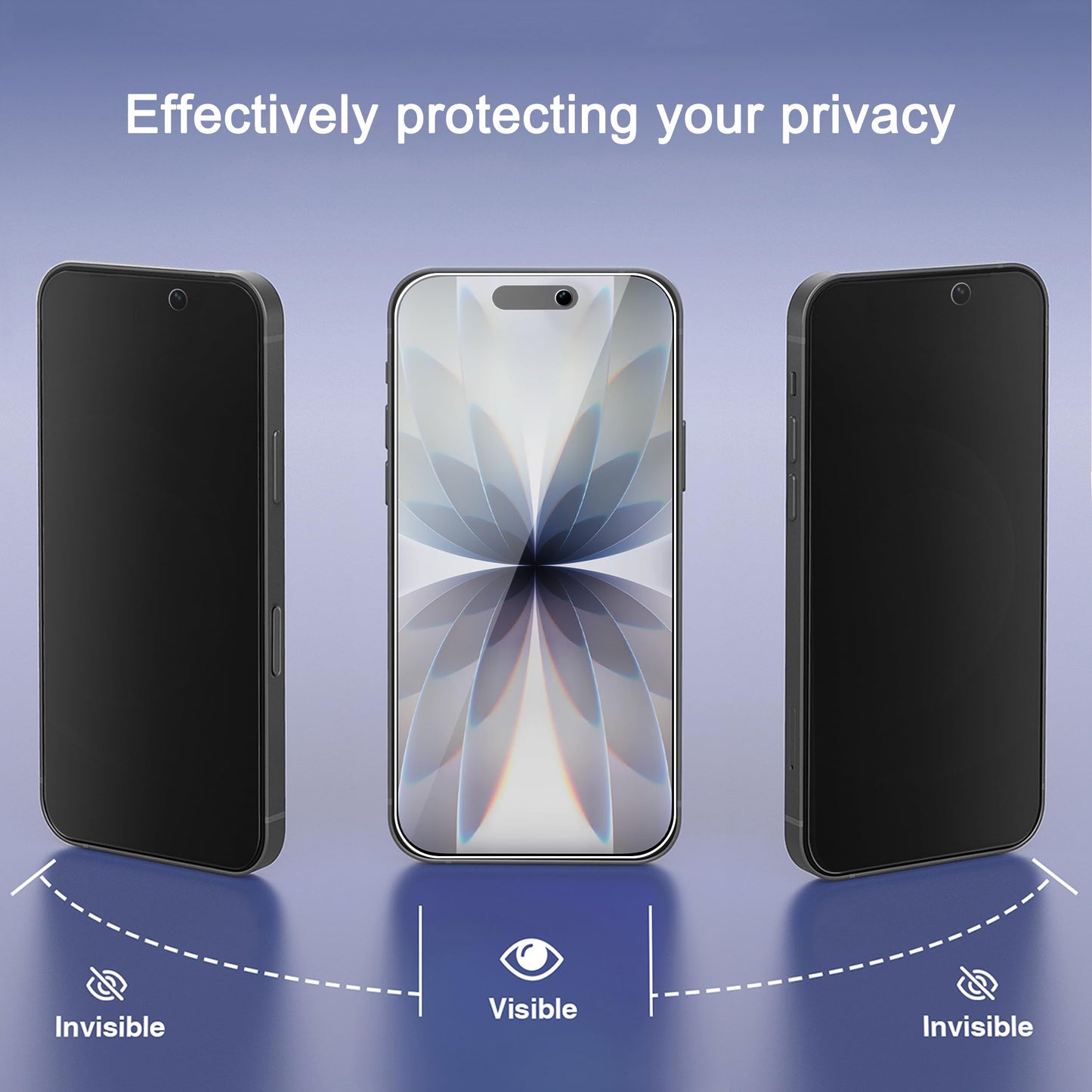 Ailun Privacy Screen Protector+Camera Lens Protector for iPhone 17 Pro Max