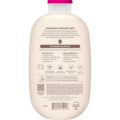 eos Cashmere Body Wash- Vanilla, Creamy Gel with Shea Butter, 16 fl oz