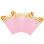 Soucolor Acrylic Paint Brushes Set, 20 Pcs Pointed Tip Artist Paintbrushes