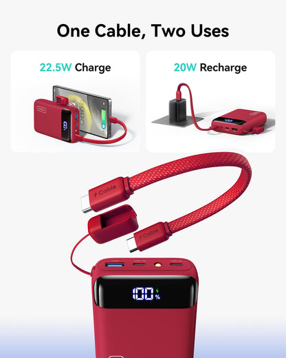 INIU Portable Charger, Smallest 20000mAh 22.5W Fast Charging Power Bank