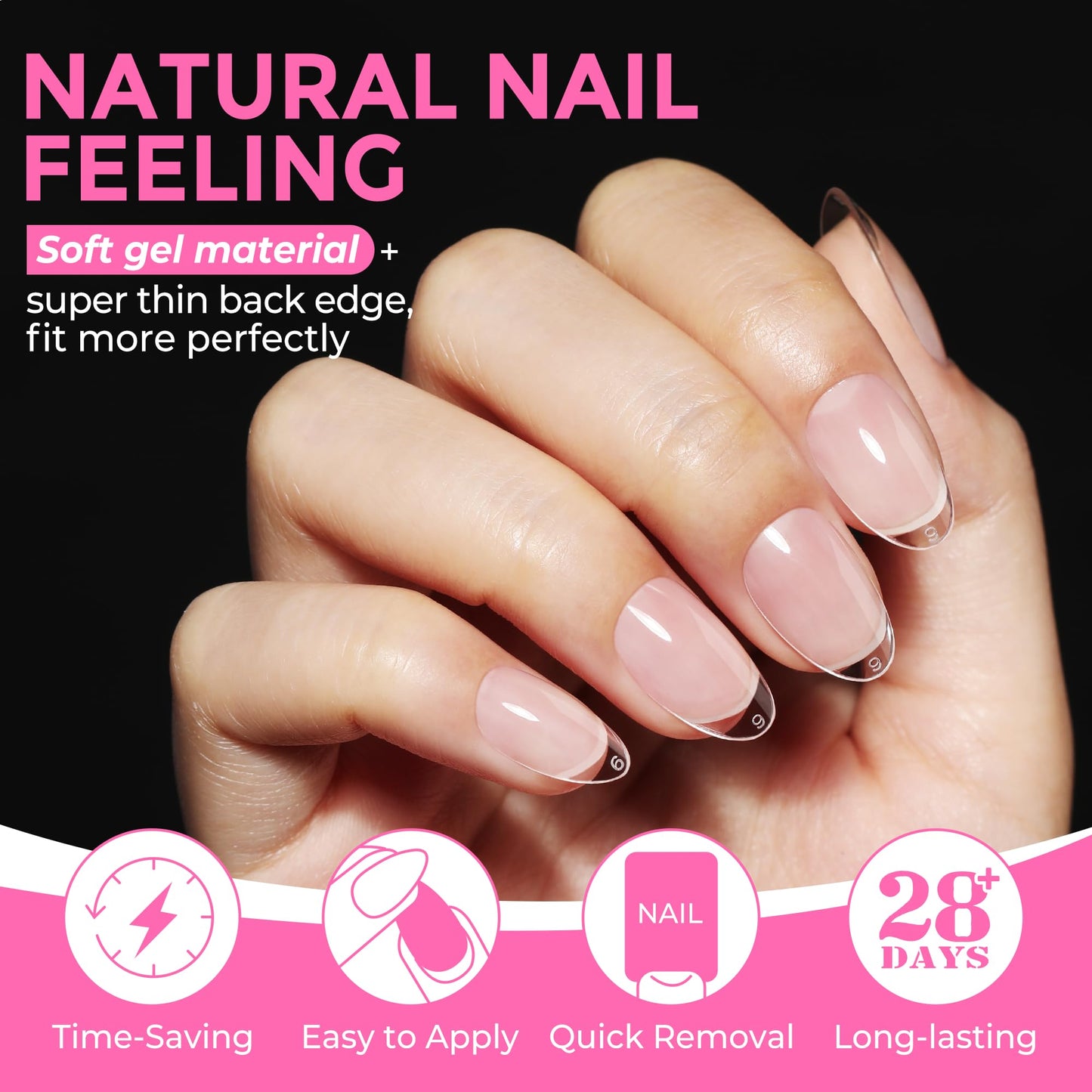 UNA GELLA 15g Nail Glue for Press On Nails with 20ml Nail Glue Remover Kit