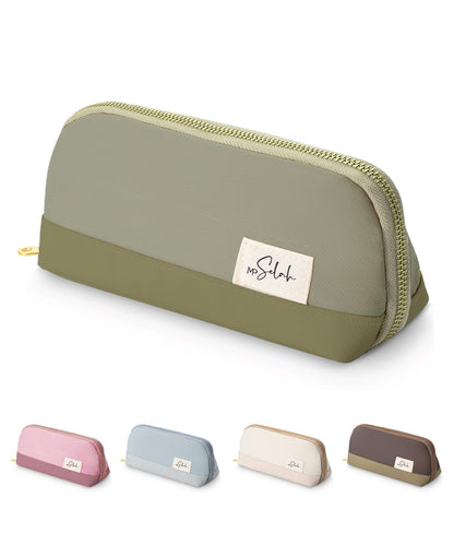 Mr. Pen- Wide-Opening Pencil Case, Triangle Design