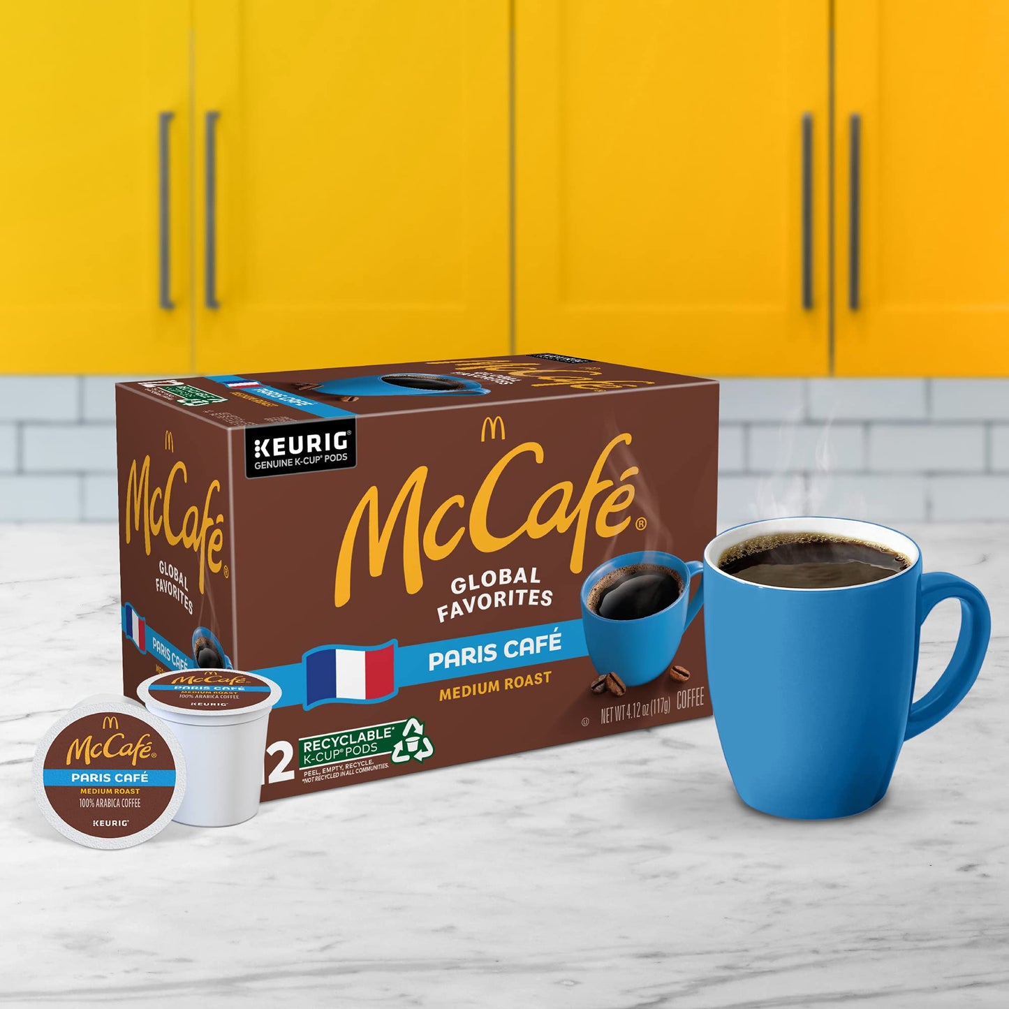 McCafe Premium Roast Coffee, Single Serve Keurig K-Cup Pods, Medium Roast, 84 Count