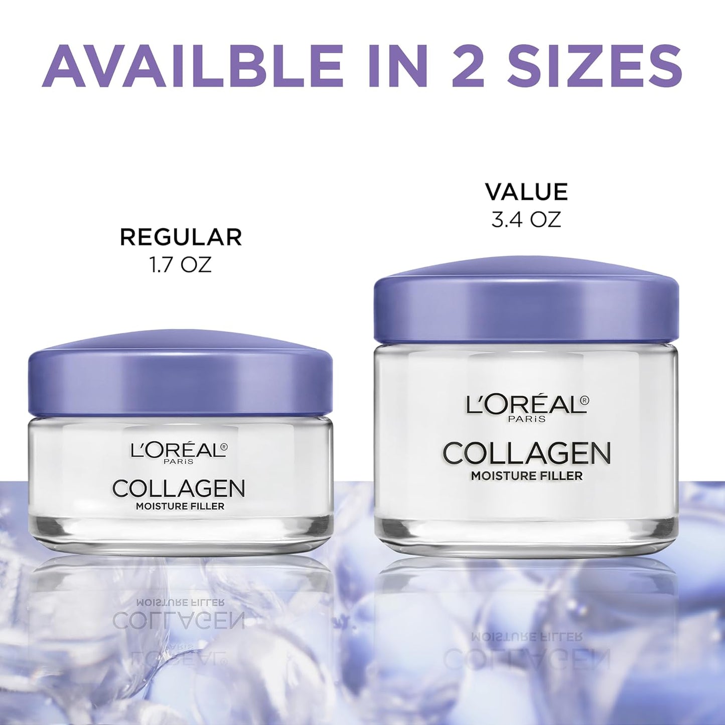 L’Oreal Paris Collagen Daily Face Moisturizer, Anti Aging Face Cream to Reduce Wrinkles and Provide Intense Hydration, 1.7 oz