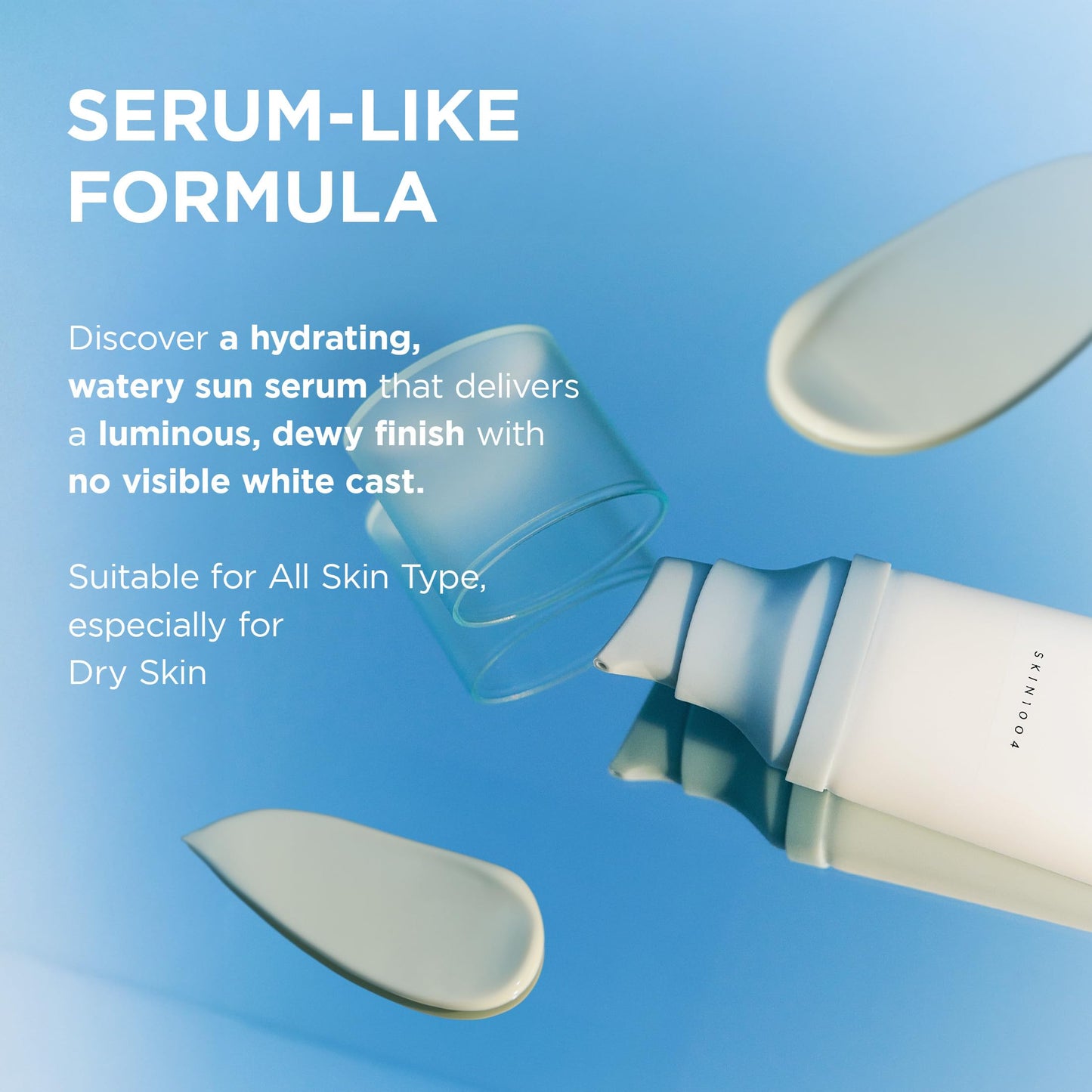 SKIN1004 Hyalu-Cica Water-Fit Sun Serum UV, SPF 50 Sunscreen, 1.69 fl.oz