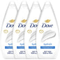 Dove Sensitive Skin Body Wash, 24hr Lotion-Soft Skin, 30.6 oz