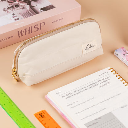 Mr. Pen- Wide-Opening Pencil Case, Triangle Design