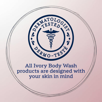 Ivory Body Wash Designed for the Whole Family, Jojoba Scent, 35 oz