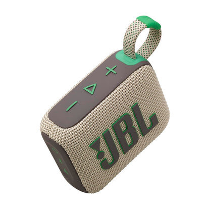 JBL Go 4 - Ultra-Portable, Waterproof and Dustproof Bluetooth Speaker, Big JBL Pro Sound with Punchy bass, 7-Hour Built-in Battery, Made in Part with Recycled Materials (Black)