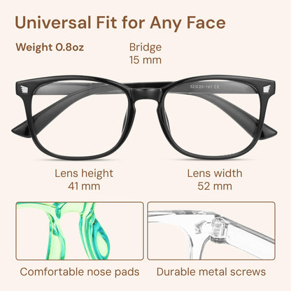 Gaoye Blue Light Glasses for Women - 3 Pack