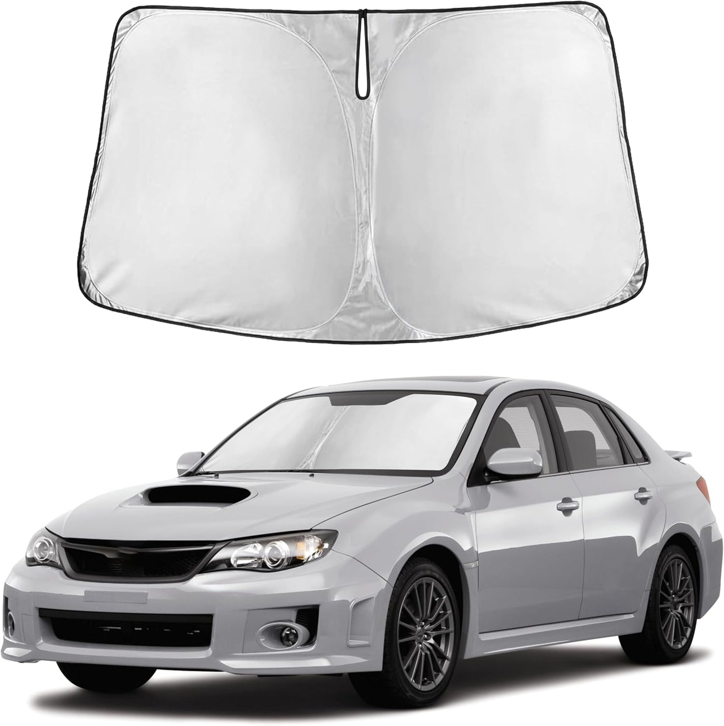 Autovir Windshield Sun Shade, 2017-2026 Tesla Model 3 & Y, 280T Visor Shade