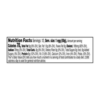 Amazon Grocery, Cage Free Large White Eggs, Grade A, 18 Ct