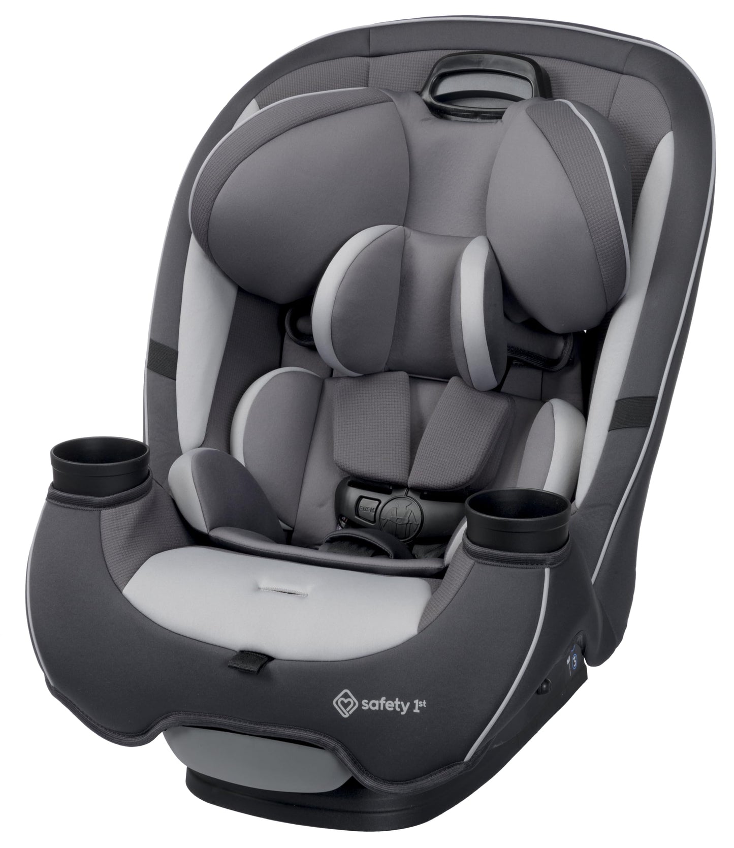 Safety 1st Grow and Go All-in-One Convertible Car Seat, Rear Facing, 5-40 lbs, Forward Facing (30–65 lbs), High Back Booster Seat 40-100 pounds, Alaskan Blue