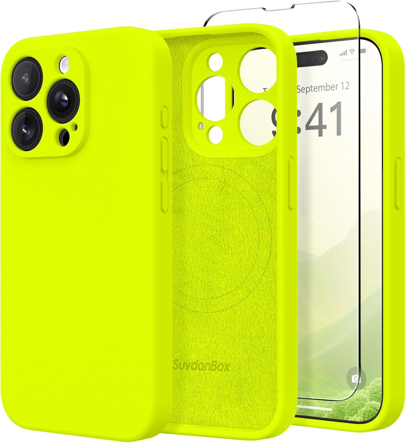 Magnetic for iPhone 17 Case Silicone Matcha