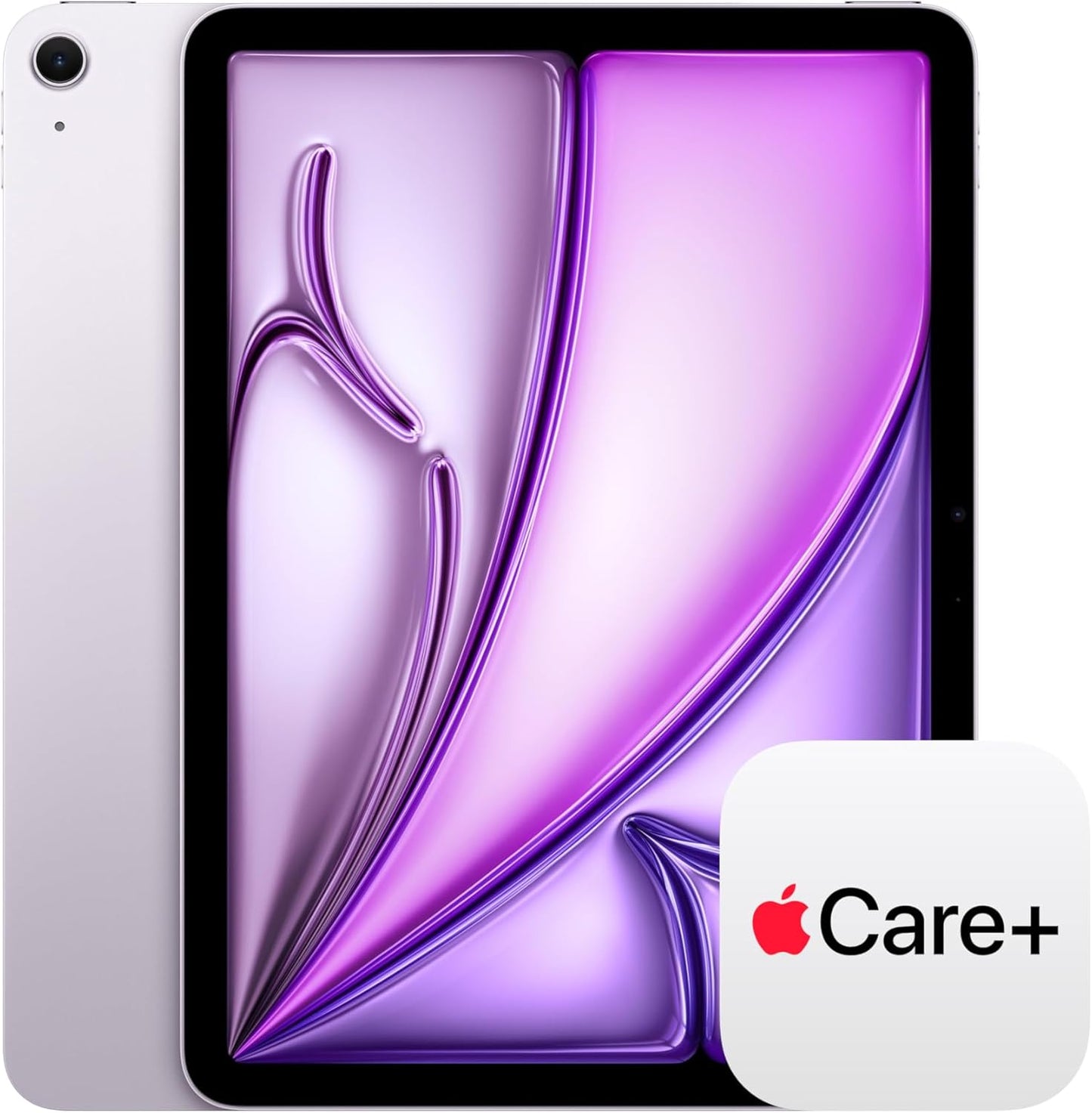 Apple iPad Air 11-inch (M4): Liquid Retina Display, 128GB, 12MP Front/Back Camera, Wi-Fi 7 with Apple N1, Touch ID, All-Day Battery Life — Purple with AppleCare+ (2 years)