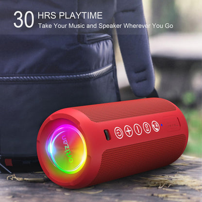Ortizan X10 Portable Bluetooth Speaker (1st Gen), IPX7 Waterproof, Wireless