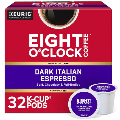 Eight O'Clock Coffee Hazelnut, Single-Serve Keurig K-Cup Pods, Flavored Medium Roast Coffee Pods, 96 Count