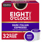 Eight O'Clock Coffee Hazelnut, Single-Serve Keurig K-Cup Pods, Flavored Medium Roast Coffee Pods, 96 Count