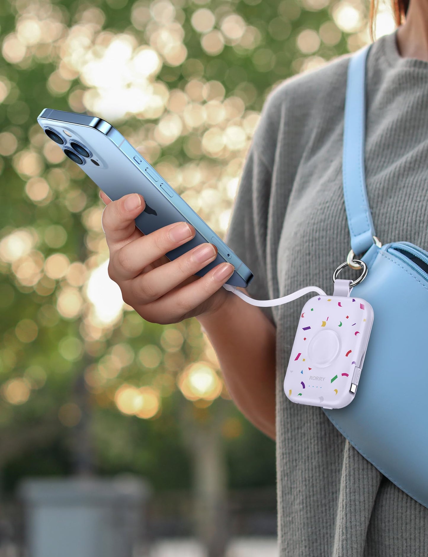 RORRY CharmGo Portable Charger, 5000mAh Portable Charger Power Bank