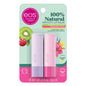 eos 100% Natural Lip Balm - Strawberry Sorbet and Pomegranate Raspberry, All-Day Moisture, Lip Care Products, 0.14 oz, 2-Pack