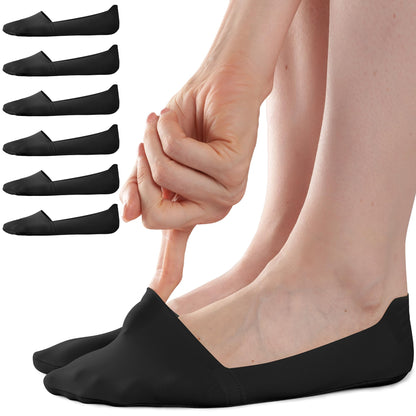 Sofier No Show Socks Womens,6 Pairs Non Slip Low Cut Invisible Liner
