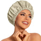 Edoneery Shower Caps for Women Reusable Waterproof, Shower Hair Cap