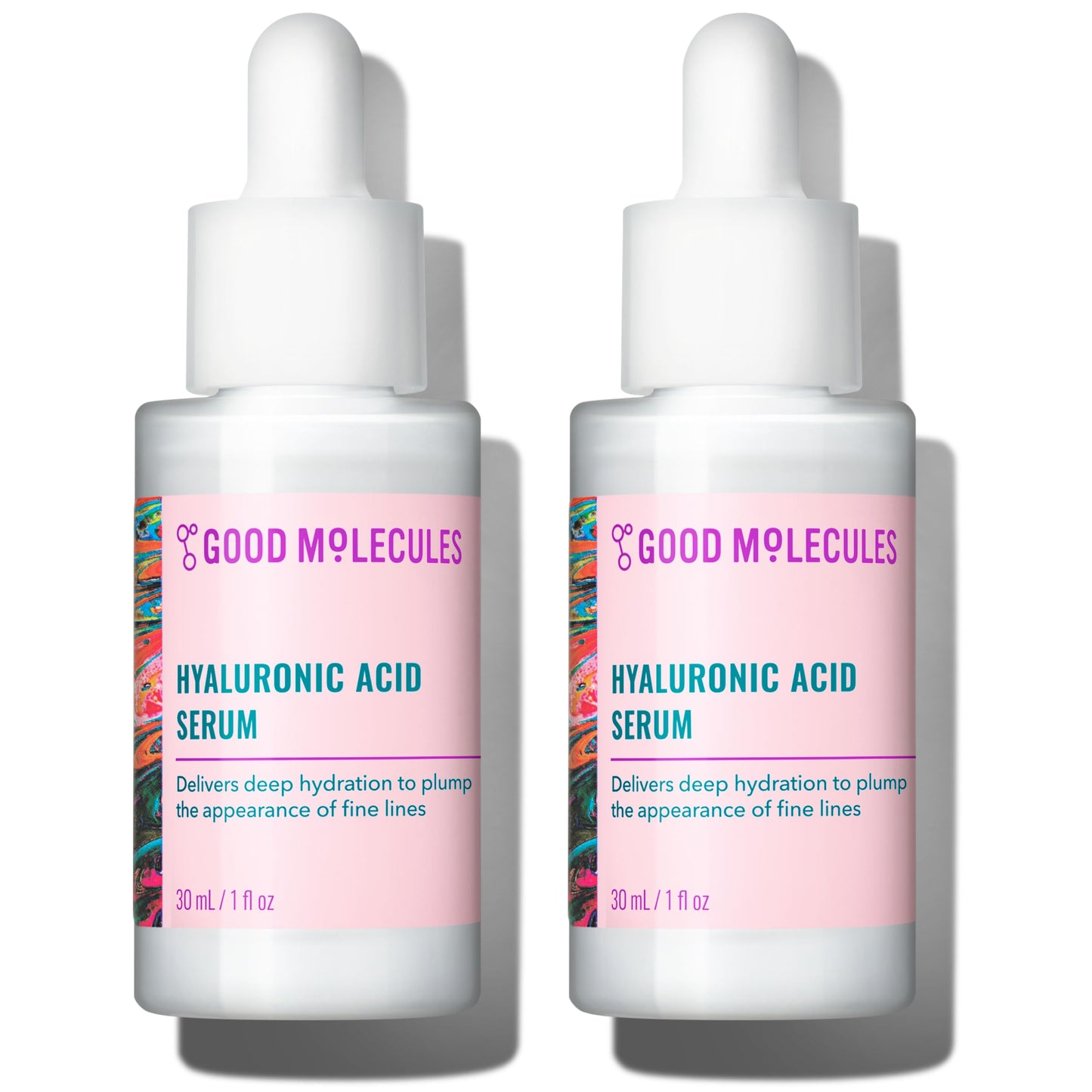 Good Molecules Hyaluronic Acid Serum for Face, Hydrating Serum, 1 fl oz