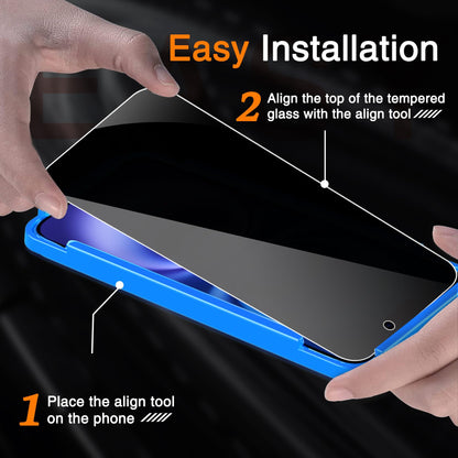 Wiaocit Tempered Glass Privacy Screen Protector for iPhone 15 Pro