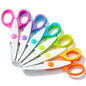 Mr. Pen- Craft Scissors Decorative Edge, 6 Pack, Bright Zig Zag Scissors