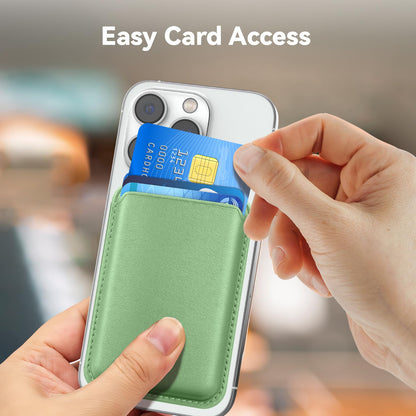 Magnetic Wallet Cell Phone Card Holder for Phone Case with Mag-Safe
