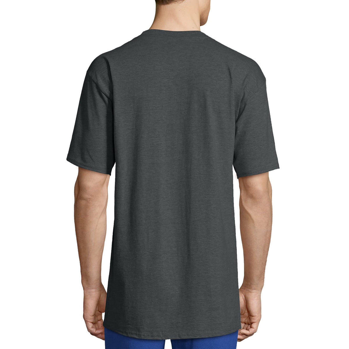 Hanes Men's Beefy-T Cotton Crewneck T-Shirt, 2-Pack, Big & Tall Sizes