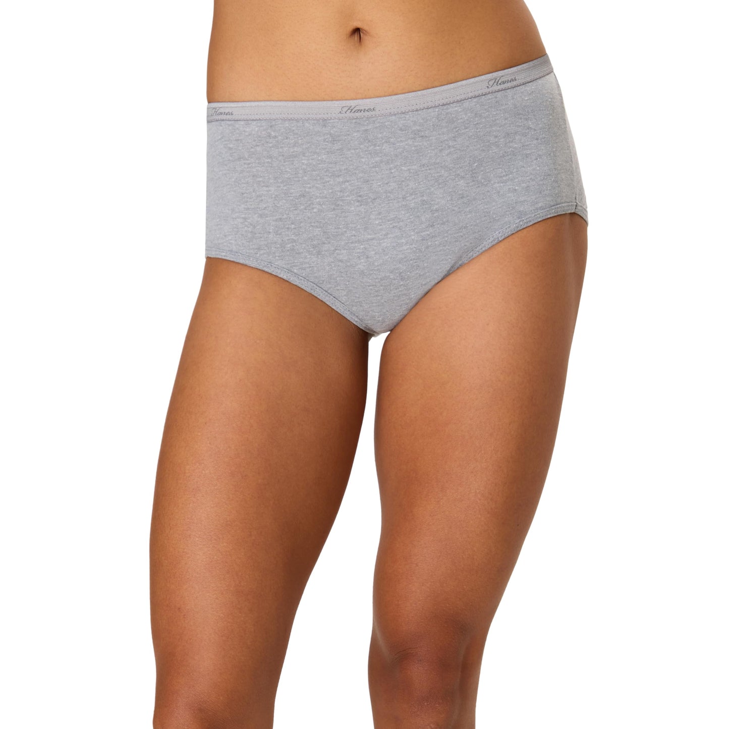 Hanes Women's Underwear Pack, 10-Pack, Full-Coverage Cotton Blend Panties, Moisture-Wicking Underwear for Women