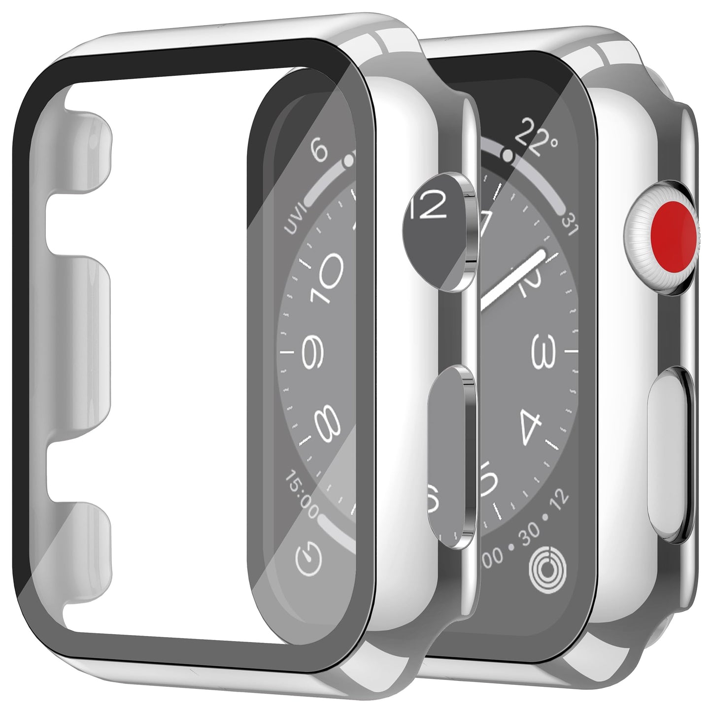 Misxi Case with Screen Protector for 46mm Apple Watch Series 11/10
