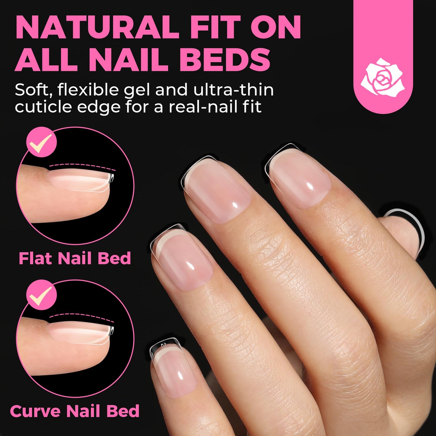 UNA GELLA 9 in 1 Gel Nail Glue U V Super Hold for Gel Nails Tips 10ml
