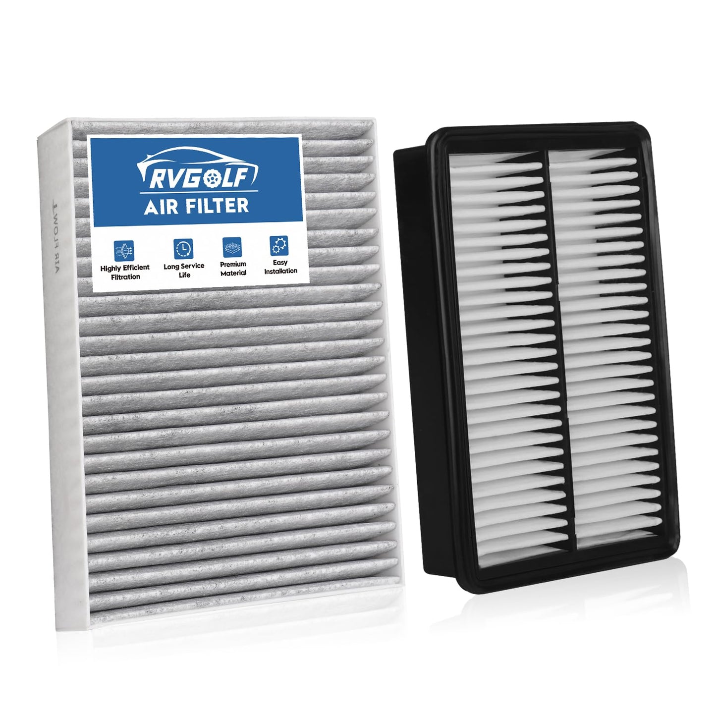 Engine+Cabin Air Filter Fit for 2014-2020 Rogue, 2017-2022 Rogue Sport