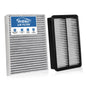 Engine+Cabin Air Filter Fit for 2014-2020 Rogue, 2017-2022 Rogue Sport