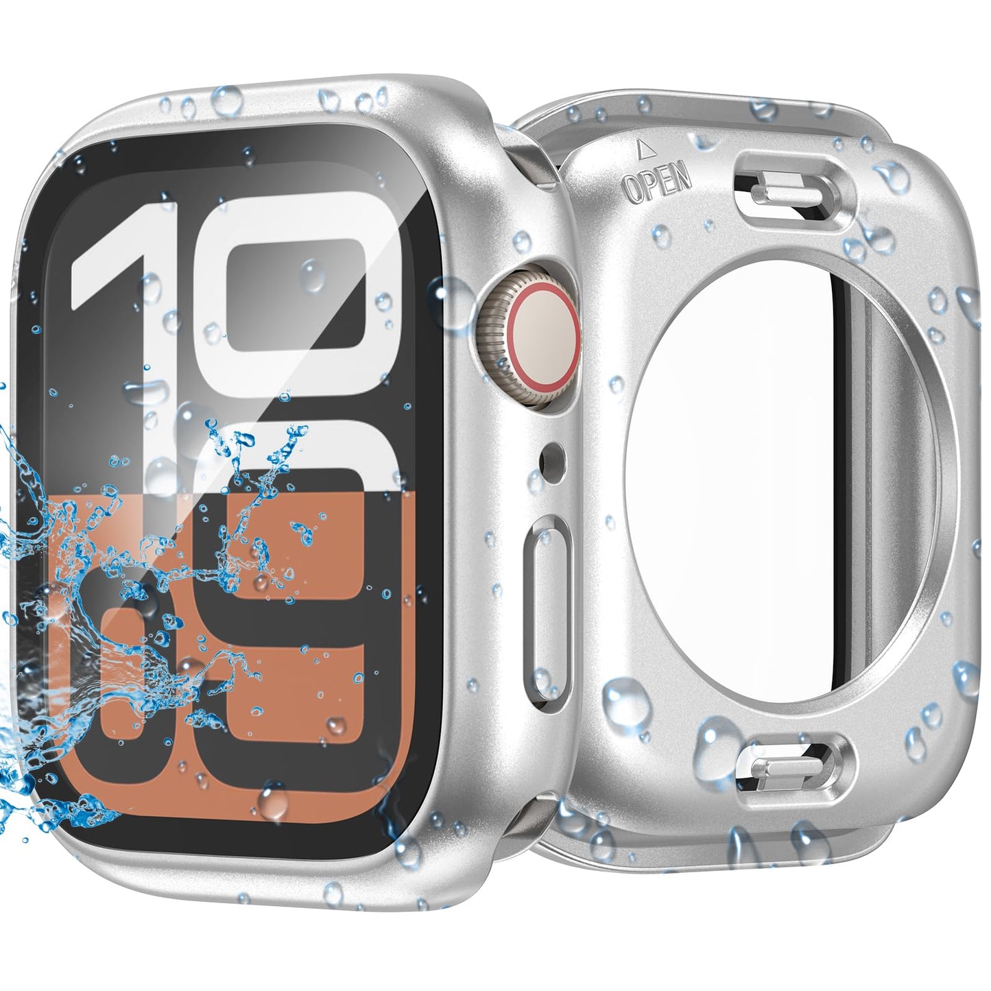 YIJDACASE 3 in 1 Waterproof Case for 40mm Apple Watch SE 3/2/1 Series 6/5/4