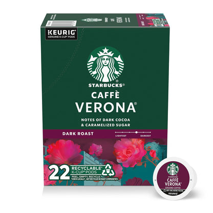 Starbucks K-Cup Coffee Pods, Dark Roast Hot or Iced Coffee, French Roast, 96 Keurig Pods