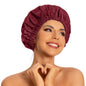 Edoneery Shower Caps for Women Reusable Waterproof, Shower Hair Cap