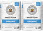 King Arthur 100% Organic Bread Flour, Unbleached, 5 lb (Pack of 1) - Non-GMO Project Verified, No Preservatives
