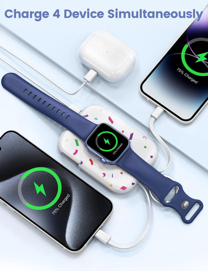 RORRY CharmGo Portable Charger, 5000mAh Portable Charger Power Bank