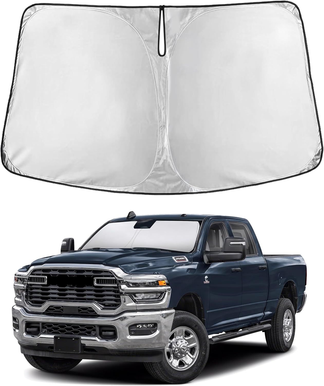 Econour Car Windshield Sun Shade, Front Window Sun Blocker for SUVs,Sedan