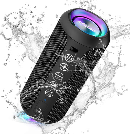 Ortizan X10 Portable Bluetooth Speaker (1st Gen), IPX7 Waterproof, Wireless