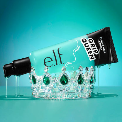 e.l.f. Power Grip Primer Mini, Gel-Based & Hydrating Face Primer for Smoothing Skin & Gripping Makeup, Moisturizing & Priming, Vegan & Cruelty-Free, Travel Size