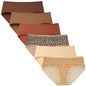 INNERSY Womens Underwear Cotton Hipster Panties Regular & Plus Size 6-Pack