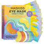 Maskiss 24k Gold Under Eye Patches (50 Pairs), eye mask, Collagen Skin Care Products, Eye Patches for Puffy Eyes, eye masks for dark circles and puffiness