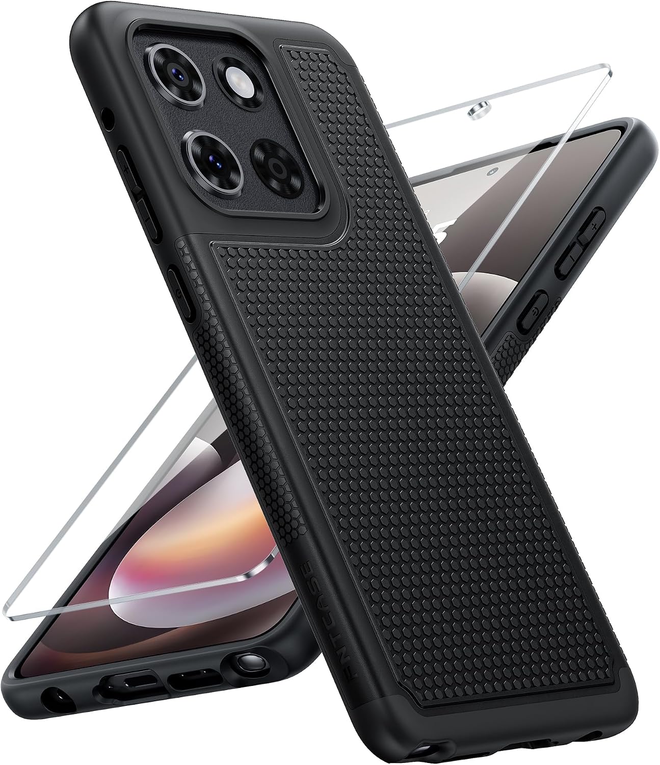 FNTCASE for Google Pixel 10 / Pixel 10 Pro Case: Soft TPU Non Slip Blue