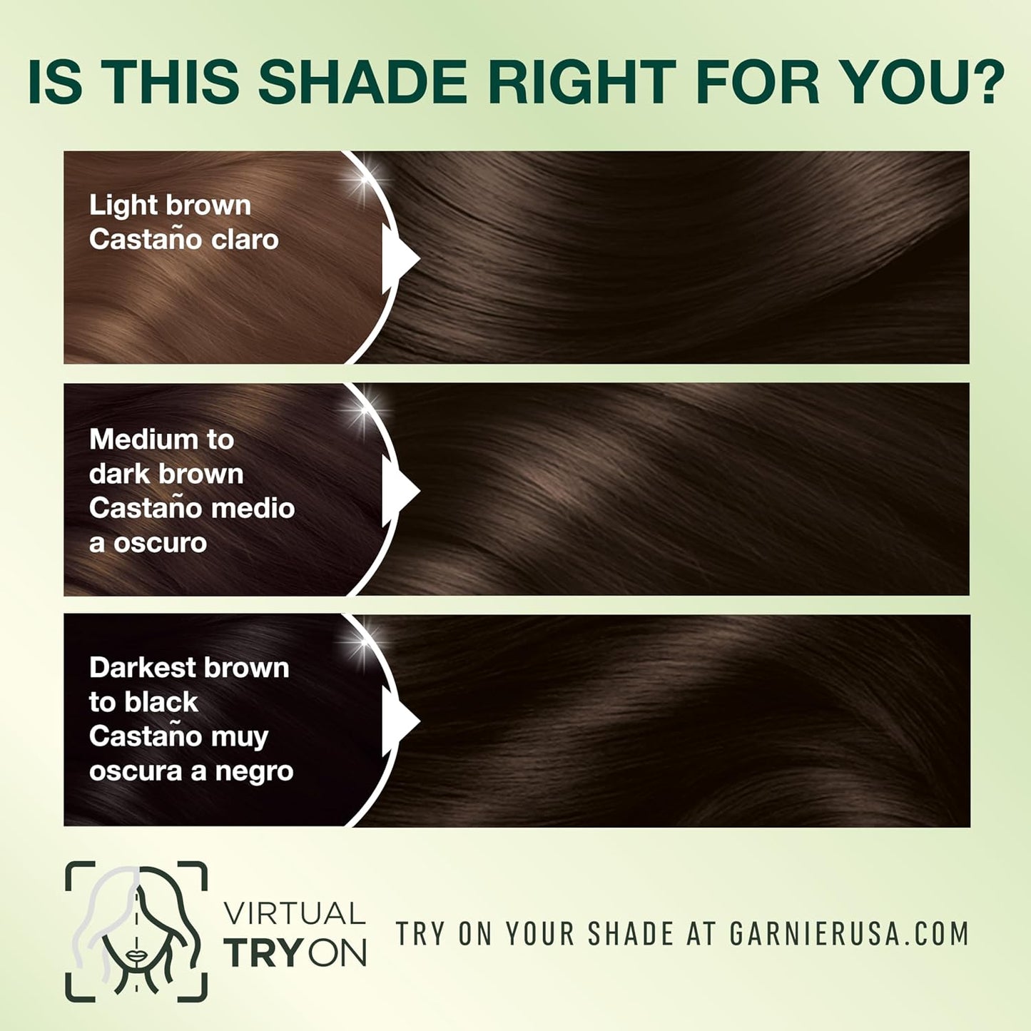 Garnier Nutrisse Ultra Crème Hair Color, Permanent Hair Dye with 100% Gray Coverage, Vegan & Cruelty-Free, 33 Darkest Golden Brown (Caramel Fudge), 1 Count