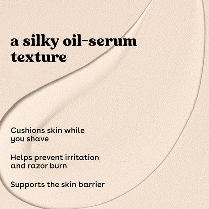 eos Vanilla Cashmere Shave Oil- Moisturizing Natural Shea Butter, 6 fl oz